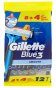 Gillette Blue3 Smooth strojček na holenie 12ks