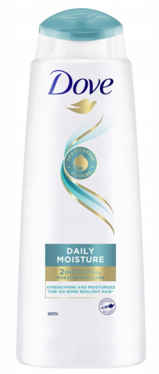 Dove šampón 400ml Daily Moisture 2in1