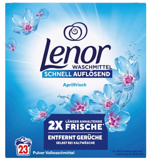 Lenor prací prášok 23pd 1,265kg Aprilfrisch