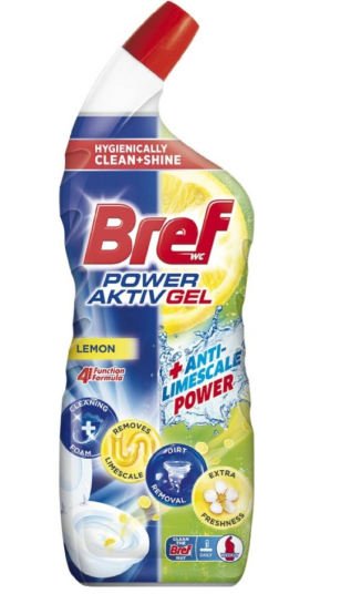 Bref WC čistič 700ml Lemon