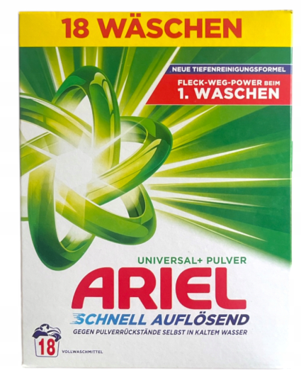 Ariel prací prášok 18pd 990g Universal