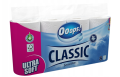 Toaletný papier Ooops! Classic Sensitive 8ks 3-vrst
