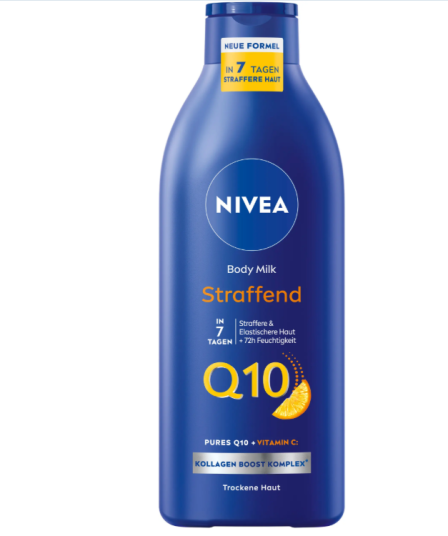 Nivea telové mlieko 400ml Q10+Vitamin C