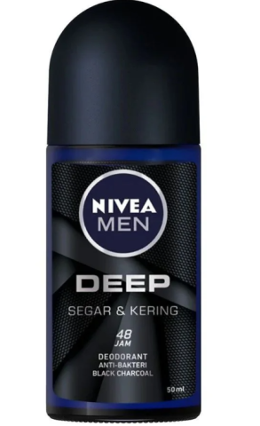 Nivea roll-on 50ml Men Deep Black Charcoal