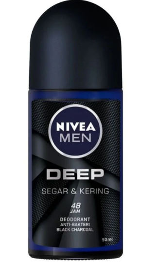 Nivea roll-on 50ml Men Deep Black Charcoal