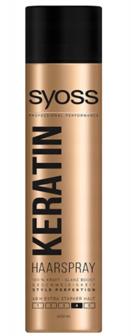 Syoss lak na vlasy 400ml Keratin 4