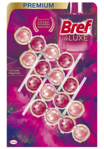 Bref WC Power Activ 4x50g De Luxe Delicate Magnolia