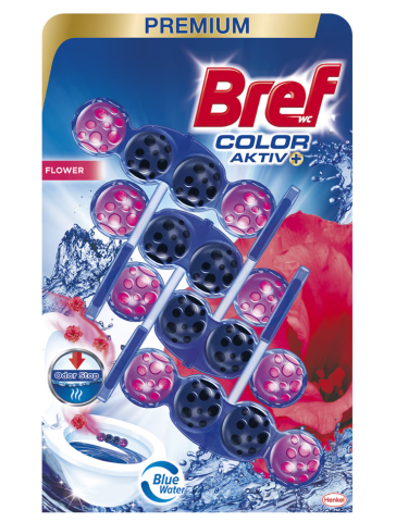 Bref WC Power Activ 4x50g Blue Flower