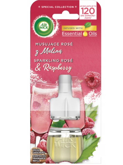 Air wick Electric náplň 19ml Šumivé Rosé s malinou