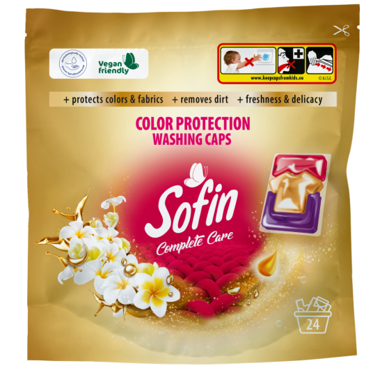 Sofin kapsule na pranie 24ks Color