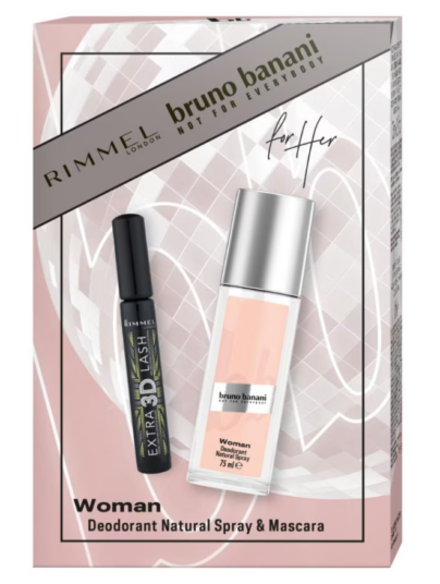 Darčekový Set Bruno Banani DNS 75ml+Rimmel Extra 3D Lash Mascara