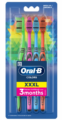 Oral-B zubná kefka Colors Medium 4ks