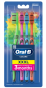 Oral-B zubná kefka Colors Medium 4ks