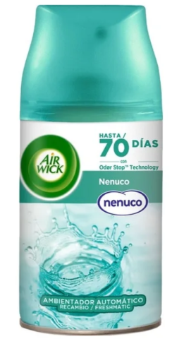 Air Wick osviežovač náhradná náplň 250ml Freshmatic Nenuco