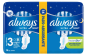 Always Ultra nočné hygienické vložky s krídelkami 14ks