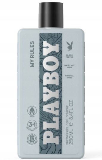 Playboy Men sprchový gél 250ml My Rules