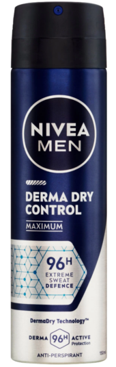 Nivea Men antiperspirant 150ml Derma Dry Control Maximum