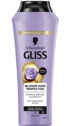 Gliss šampón 250ml Blonde Hair Perfector