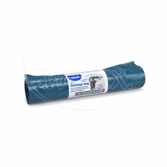 Vrecia na odpadky 120l zaťahovacie 70x100cm 10ks