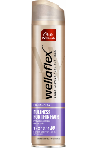 Wellaflex lak na vlasy 250ml Fullness For Thin Hair 5