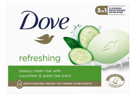 Dove tuhé mydlo 90g Refreshing