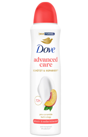 Dove antiperspirant 150ml Go fresh Peach&White Blossom