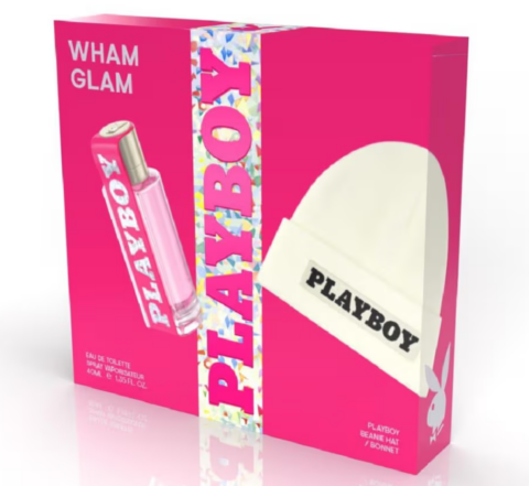 Darčekový set Playboy Wham Glam EDT 40ml+čiapka