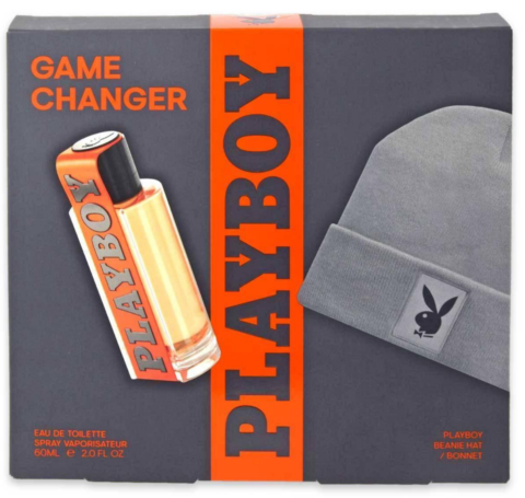 Darčekový set Playboy Game Changer EDT 60ml+čiapka