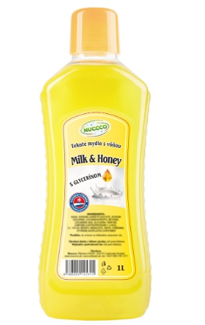 Nucco tekuté mydlo 1l Milk&Honey