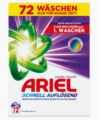 Ariel prací prášok 3,96kg 72pd Color BOX