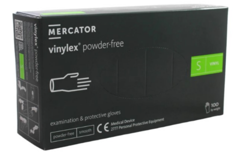 Rukavice (vinyl) Mercator 100ks S