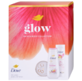 Darčekový set Dove Glow telové mlieko 250ml+sprchový gél 225ml+šperkovnica