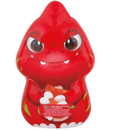Dino Red sprchový gél 3v1 400ml