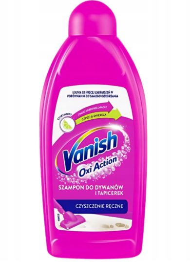 Vanish Gold na koberce a čalúnenie, strojové čistenie, 500ml