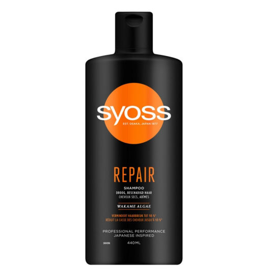 Syoss šampón 440ml Repair Wakame algae