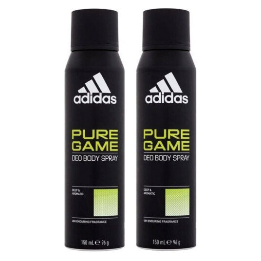 Adidas Men deodorant 2x150ml Pure Game