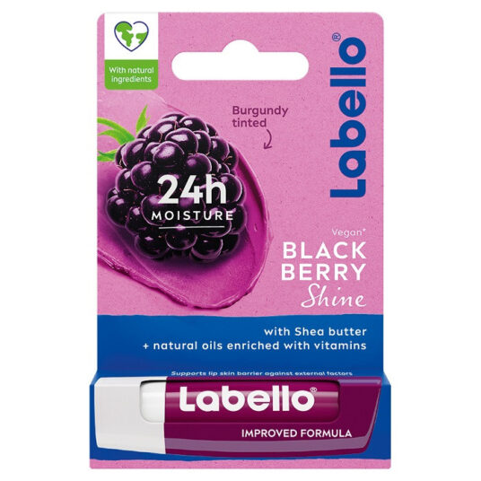 Labello 4,8g/5,5ml stick balzam na pery Blackberry shine