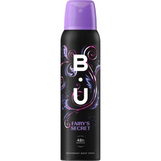 B.U deodorant 150ml Fairy’s secret