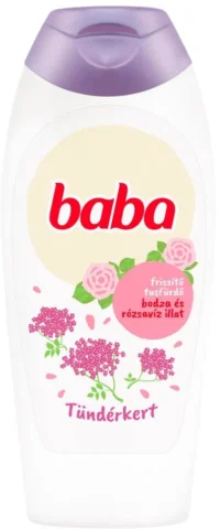 Baba Sprchový gél Baza a Ružová voda 400ml