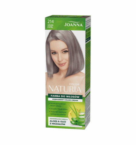 Joanna Naturia Color Popolavá sivá 214