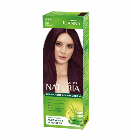Joanna Naturia Color Sýta bordová 233