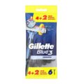 Gillette Blue3 Smooth strojček na holenie 6ks