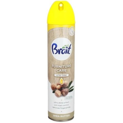 Brait Wood Shea Butter leštenka na nábytok 300ml
