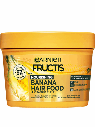 Garnier Fructis maska na vlasy 400ml Banana