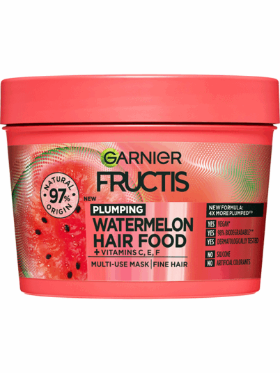Garnier Fructis maska na vlasy 400ml Watermelon