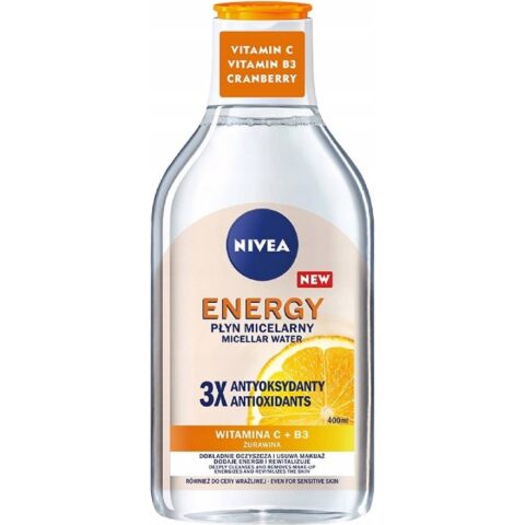 Nivea Pleťová micelárna voda 400ml Energy s antioxidantmi