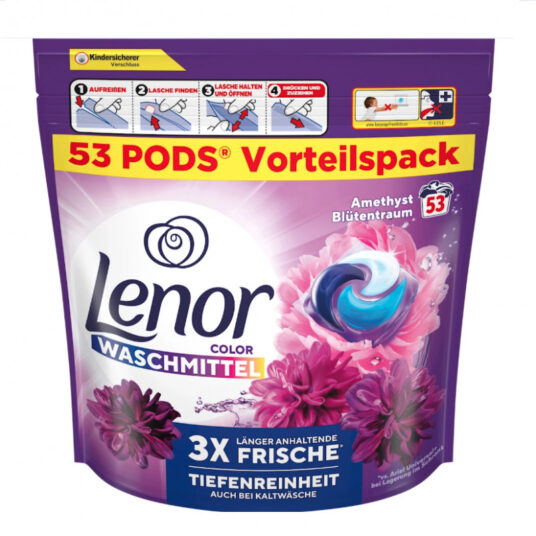 Lenor kapsule 53ks Allin1 Color AmethystBlutentraum