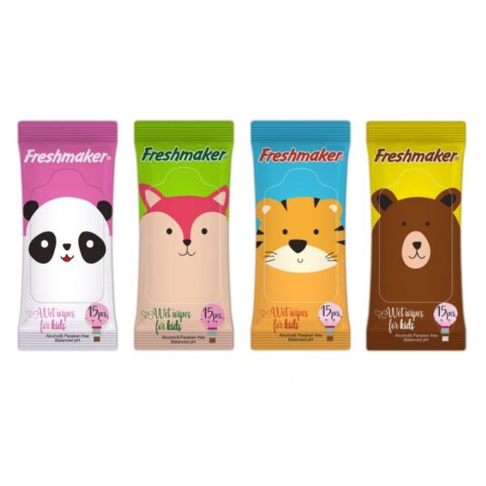 Freshmaker vlhčené obrúsky Kids 15ks