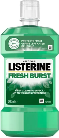 Listerine ústna voda 500ml Fresh Burst