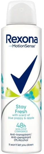 Rexona deodorant 150ml Stay Fresh Blue poppy&apple